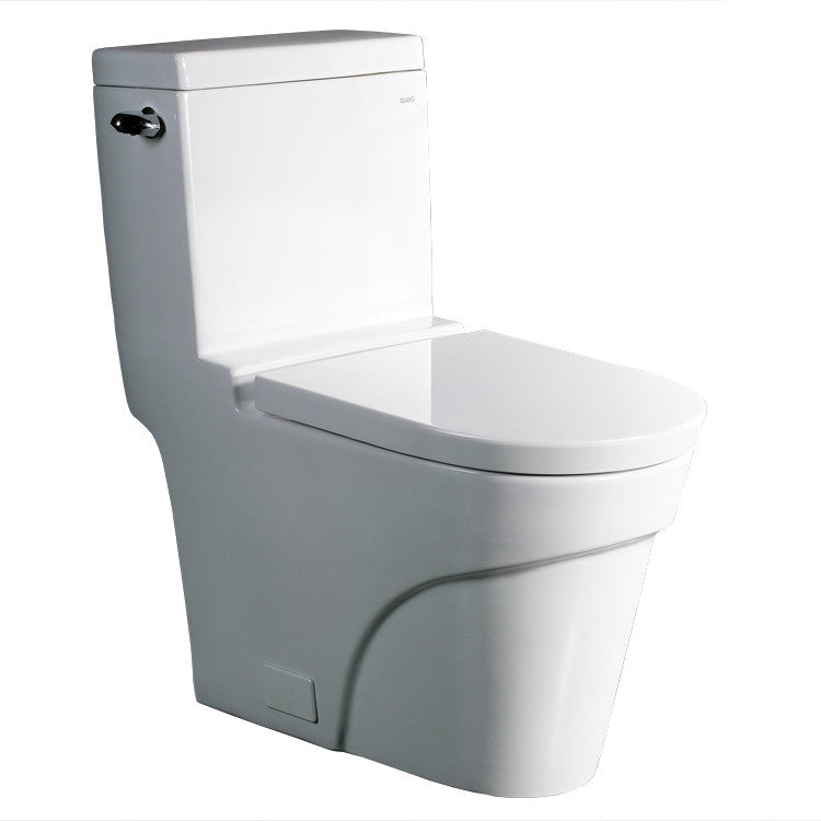Ariel Bath Oceanus Contemporary 1.6 GPF Elongated 1 Piece Toilet