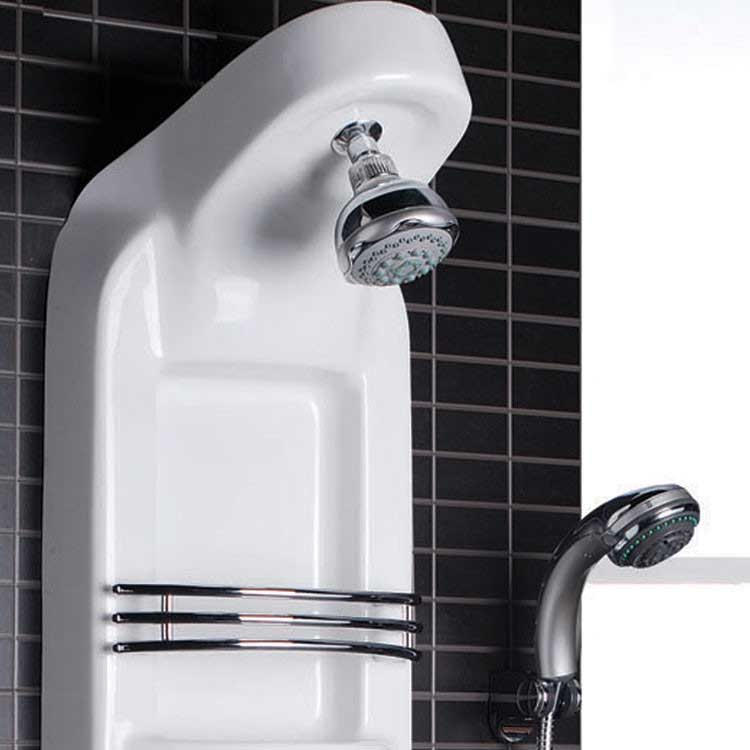 Ariel Bath Lucite Acrylic Thermostatic Shower Panel 2