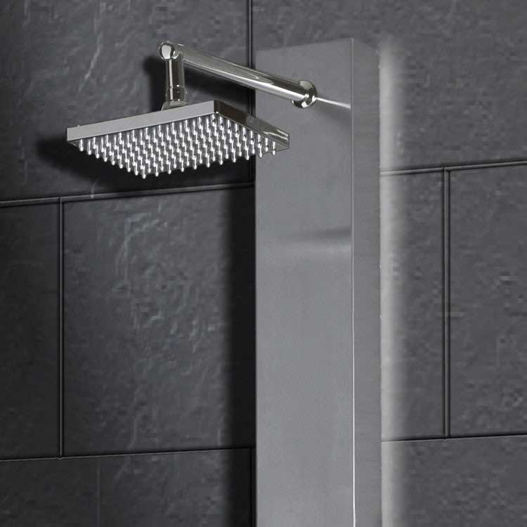 Ariel Bath Stainless Steel 70" Thermostatic Shower Panel 2