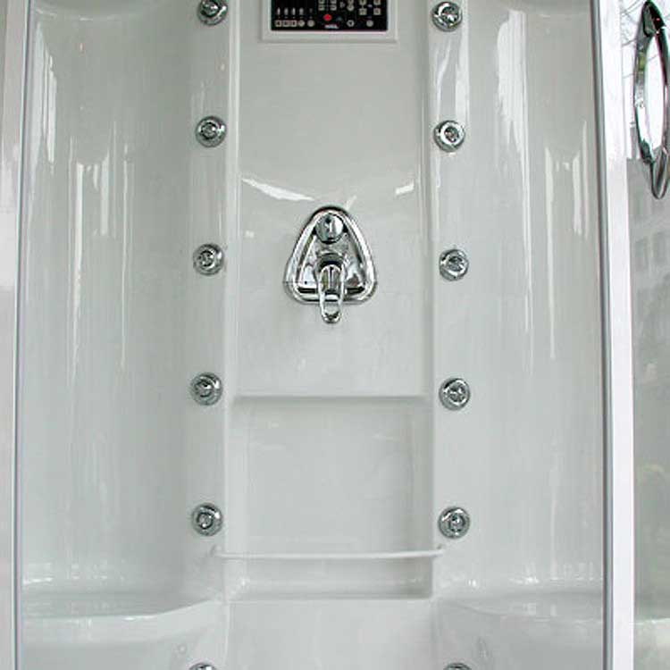 Ariel Bath Sliding Door 85" x 56" x 38" Steam Shower with Left Side Configuration 5