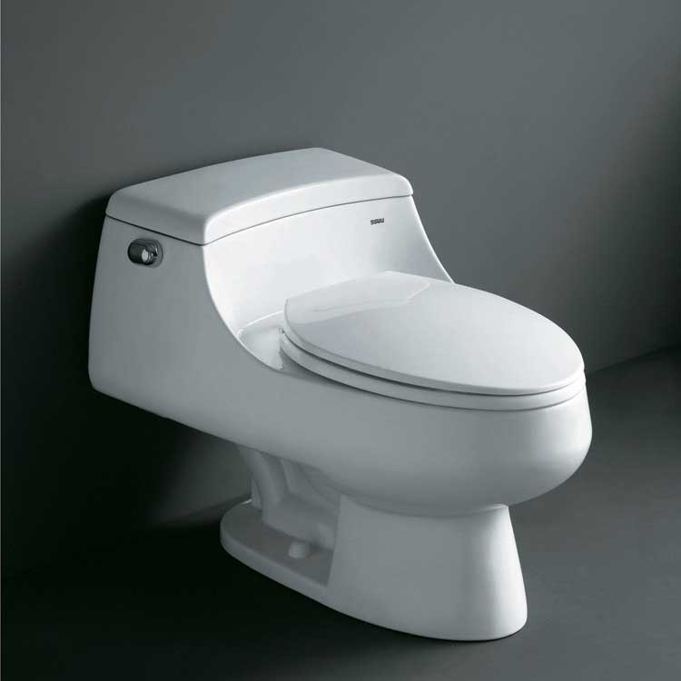 Ariel Bath Royal Celeste Elongated Toilet 1 Piece
