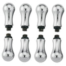 Moen - 14715xx - Cross handle inserts - 8  carded Handle Inserts Handle