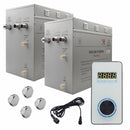 Steam Planet Superior Encore 24kw Self-Draining Steam Bath Generator with Vertical Digital Keypad in White