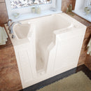Venzi 26x46 Left Drain Biscuit Air Jetted Walk In Bathtub By Meditub
