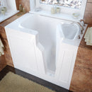 Venzi 26x46 Right Drain White Soaking Walk In Bathtub By Meditub