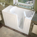 Venzi 26x53 Right Drain White Whirlpool & Air Jetted Walk In Bathtub By Meditub