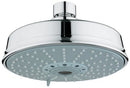 Grohe - 27130000 - Rainshower Series 6 1/4 Inch 4 Spray Patterns ShowerHead