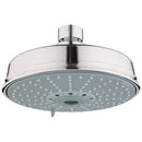 Grohe - 27130000 - Rainshower Series 6 1/4 Inch 4 Spray Patterns ShowerHead