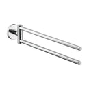 Hansgrohe - 40512000-HG - E&S Accessories Dual Towel Bar