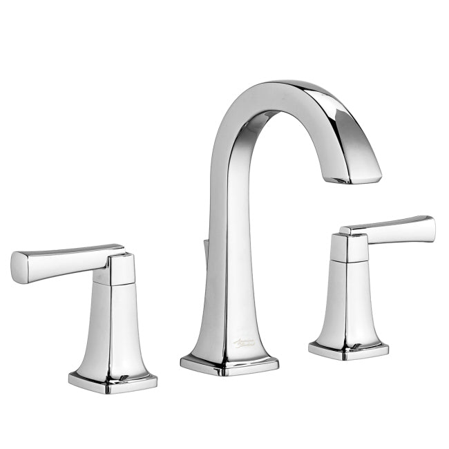 American Standard - 7353.801.002 - Townsend Series Lever Handles - High-Arc Widespread  Bathroom Faucet with Metal Pop-up Drain