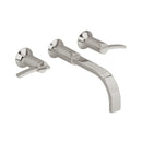 American Standard - 7430.451.295 - Berwick Series Wall-Mounted Widespread Bathroom Faucet with Lever Handles