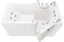 Ella Big4One 33"x66" Walk in Bathtub Air + Hydro + Independent Foot Massage Right Outward Swing Door 5 Piece Fast Fill Faucet Dual 2" Drains