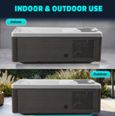 69 in. 1-Person 2-Jets All-in-One Cold Plunge and Hot Tub with Built-in Chiller, Lights, and WiFi in White