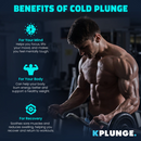 69 in. 1-Person 2-Jets All-in-One Cold Plunge and Hot Tub with Built-in Chiller, Lights, and WiFi in White