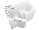 Ella Capri 30"x52" Acrylic Hydro Massage with Independent Foot Massage and Heated Seat Walk-In Bathtub Left Outward Swing Door 5 Piece Fast Fill Faucet 2" Dual Drain