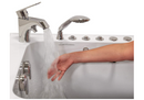 Ella Capri 30"x52" Acrylic Hydro Massage with Independent Foot Massage and Heated Seat Walk-In Bathtub Left Outward Swing Door 2 Piece Fast Fill Faucet 2" Dual Drain