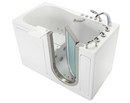 Ella Deluxe 30"x55" Acrylic Air and Hydro Massage and Heated Seat Walk-In Bathtub with Right Inward Swing Door 5 Piece Fast Fill Faucet 2" Dual Drain