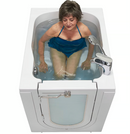 Ella Front Entry 32"x40" Acrylic Soaking Walk-In-Bathtub, Left Outward Swing Door, 2 Piece Fast Fill Faucet, 2"  Drain