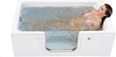 Laydown 30x60 Hydro Massage Walk in Bathtub Left Drain