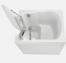Ella Front Entry 32"x40" Acrylic Soaking Walk-In-Bathtub, Left Outward Swing Door, 2 Piece Fast Fill Faucet, 2"  Drain