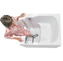 Ella Front Entry 32"x40" Acrylic Soaking Walk-In-Bathtub, Left Outward Swing Door, 2 Piece Fast Fill Faucet, 2"  Drain