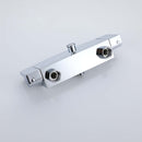 Waterfall Bathtub Faucet Wall Mount with 24″ Slider and Hand Held Shower Chrome