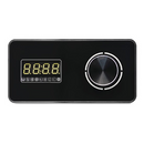 Steam Planet Superior Encore Plus 12kw Self-Draining Steam Bath Generator with Bluetooth Horizontal Digital Keypad in Black