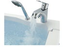 Ella Front Entry 32"x40" Acrylic Air and Hydro Massage Walk-In Bathtub with Left Outward Swing Door 2 Piece Fast Fill Faucet 2" Drain