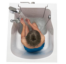 Ella Front Entry 32"x40" Acrylic Soaking Walk-In-Bathtub Right Outward Swing Door 2 Piece Fast Fill Faucet 2" Drain
