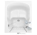 Ella Front Entry 32"x40" Acrylic Soaking Walk-In-Bathtub Right Outward Swing Door 2 Piece Fast Fill Faucet 2" Drain