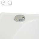 Ella Laydown 30x60 Air Massage Walk In Bathtub Right Drain with Bi-Fold Shower Screen