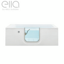 Ella Laydown 30x60 Air Massage Walk In Bathtub Right Drain with Bi-Fold Shower Screen