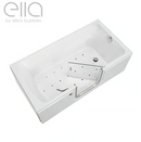 Ella Laydown 30x60 Air Massage Walk In Bathtub Right Drain with Bi-Fold Shower Screen