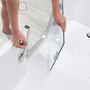 Laydown 30x60 Air Massage Walk in Bathtub Left Drain