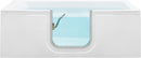 Ella Laydown 32x72 Hydro Massage Walk in Bathtub Right Drain