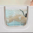 Ella Laydown 32x72 Air Massage Walk In Bathtub Left Drain 2 Piece Fast Fill Faucet Bi-Fold Shower Screen