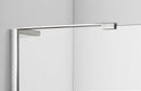 Ella Laydown 32x72 Air Massage Walk In Bathtub Left Drain Bi-Fold Shower Screen