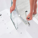Ella Laydown 32x72 Air Massage Walk in Bathtub Right Drain
