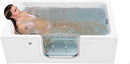 Ella Laydown 32x72 Air Massage Walk in Bathtub Right Drain