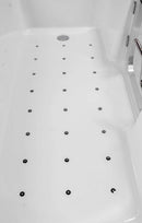 Ella Laydown 32x72 Air Massage Walk in Bathtub Right Drain