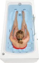 Ella Laydown 32x72 Hydro Massage Walk in Bathtub Right Drain