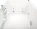 Ella Laydown 32x72 Hydro Massage Walk in Bathtub Right Drain