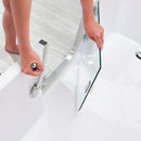 Ella Laydown 32x72 Soaking Walk in Bathtub Left Drain