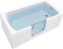 Ella Laydown 32x72 Soaking Walk in Bathtub Right Drain