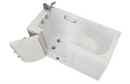 Ella Lounger 27"x60" Acrylic Soaking Walk-In-Bathtub Left Outward Swing Door Heated Seat 2 Piece Fast Fill Faucet 2" Dual Drain