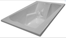 American Acrylic 71" x 48" Arm-Rest Drop-In Bathtub | Soaking, Air, Whirlpool