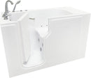 Ella Standard Acrylic Hydro Massage Walk in Tub 30"x52" Left Inward Swing Door 5 Piece Fast Fill Faucet