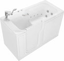 Ella Standard Acrylic Hydro Massage with Independent Foot Massage Walk in Tub 30"x60" Left Inward Swing Door 2 Piece Fast Fill Faucet Heated Seat and Backrest