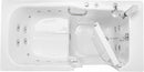 Ella Standard Acrylic Hydro Massage with Independent Foot Massage Walk in Tub 30"x60" Right Inward Swing Door 2 Piece Fast Fill Faucet