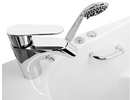 Ella Zen Acrylic Hydro Massage Walk in Tub 30"x52" Left Inward Swing Door 2 Piece Fast Fill Faucet Heated Seat and Back